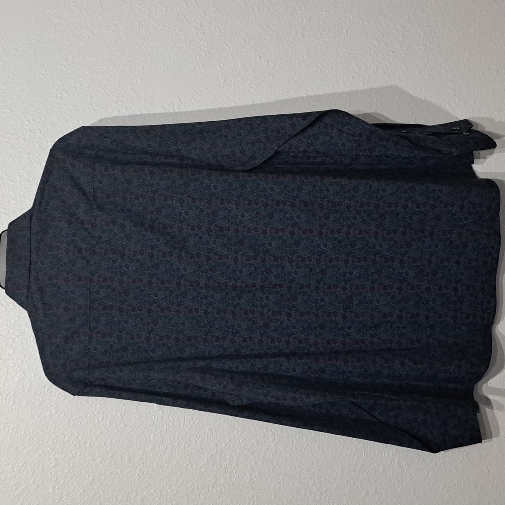 Bugatchi Floral Woven Long-Sleeve Shirt - Picture 8 of 10